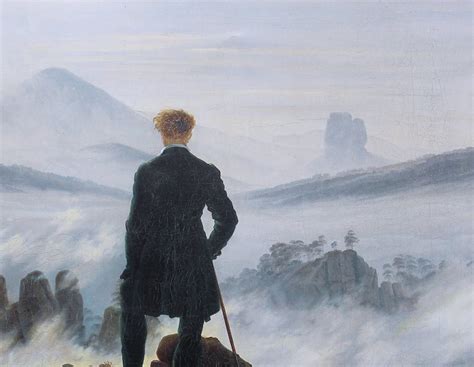 caspar david friedrich wanderer above sea fog